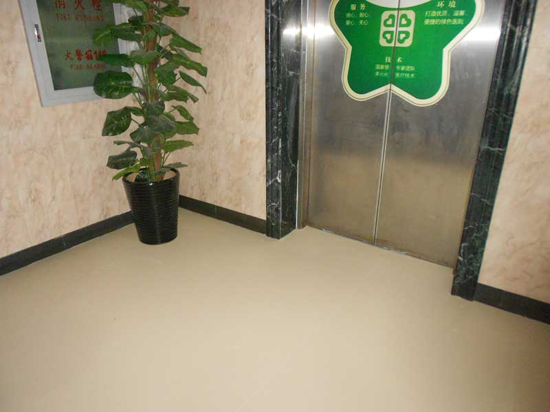 醫院地板膠效果圖 醫院為什要選擇使用pvc地板膠?