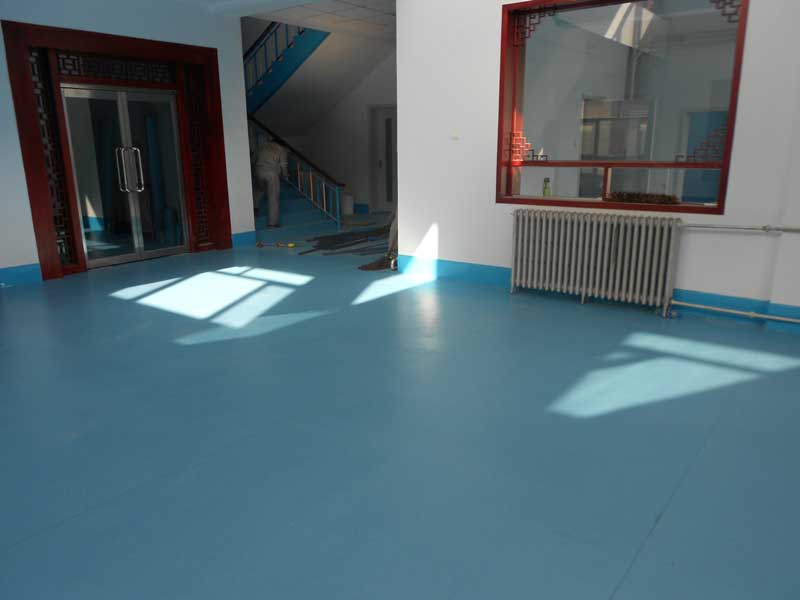 醫院膠地板效果圖 塑膠地板廠家_醫院膠地板怎么維護保養